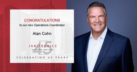 Janitronics Building Services Welcomes Alan Cohn