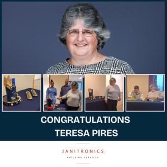 Janitronics Building Services Congratulates Teresa Pires