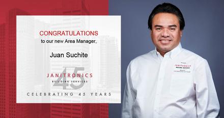 Janitronics Building Services Welcomes Juan Suchite
