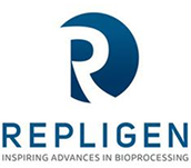 Repligen blue logo